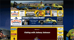 Desktop Screenshot of fishingwithjohnnyjohnson.com